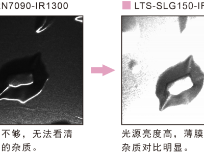 短波红外光纤光源使用LED光源，发热量低减少对照射物的热损伤图4