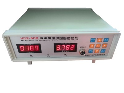HDR-800微电脑电池内阻测试仪智能电池内阻仪图2