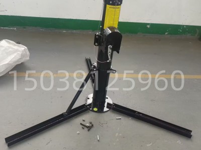 承重式升降杆避雷针