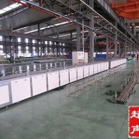 雷士全自动链带喷淋式超声波清洗机
