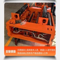 组合式喷淋水冲清扫箱 矿用输送机皮带清洁装置 环保安装方便 美奂定制