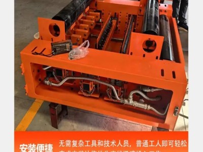 组合式喷淋水冲清扫箱 矿用输送机皮带清洁装置 环保安装方便 美奂定制图5