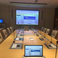 17.3寸液晶屏翻转器 无纸化会议系统翻转显示器