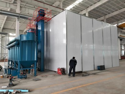 自动化喷砂房工作原理及应用范围图1